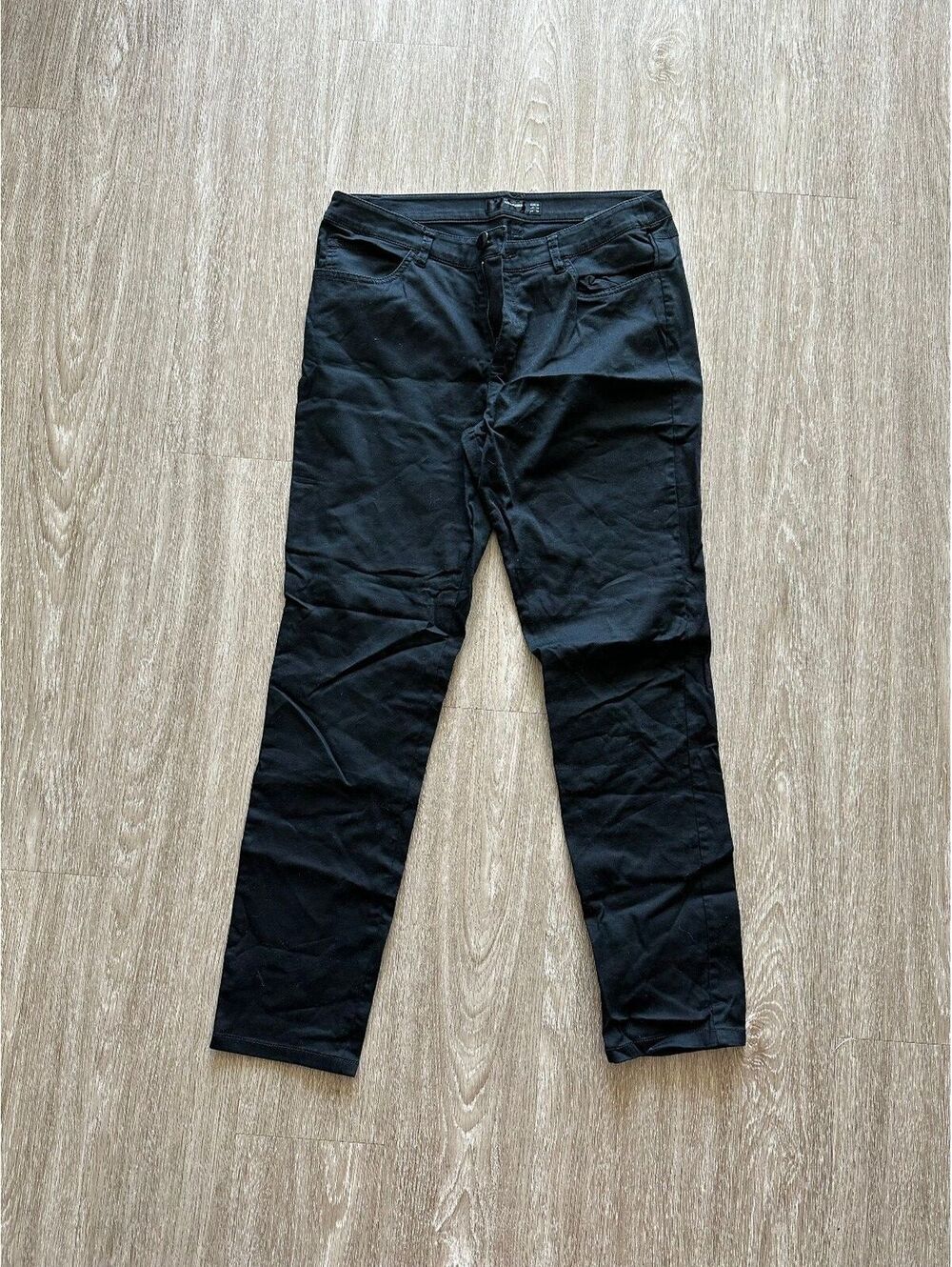 Hallhuber Women's Black Skinny Ankle Work Pants